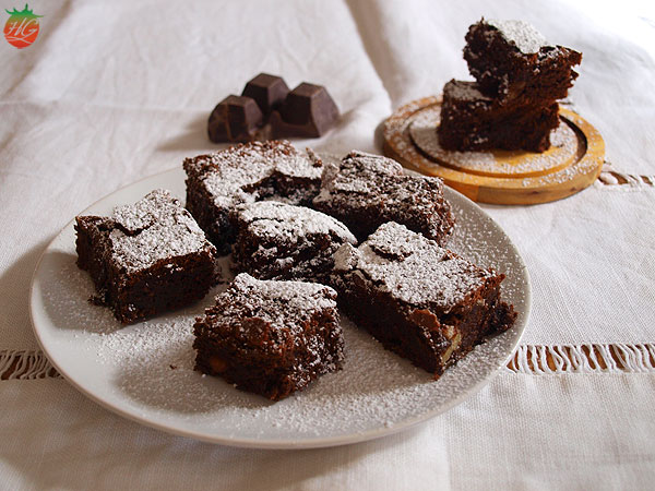 Brownie de chocolate con nueces HortoGourmet