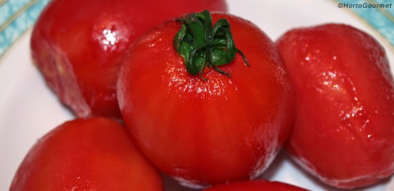Cómo pelar el tomate