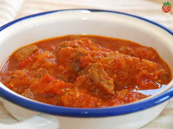 Carne con tomate HortoGourmet