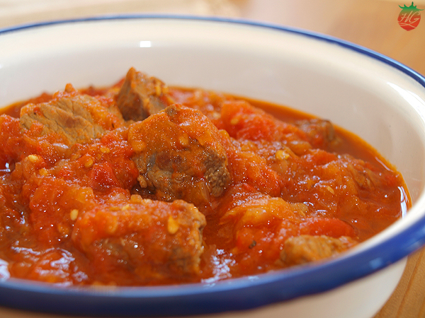 Carne con tomate HortoGourmet