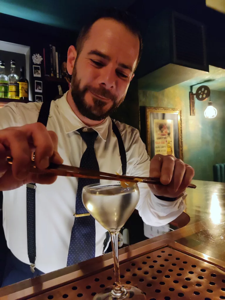 Marco, head bartender de The Blind Pig San Sebastián
